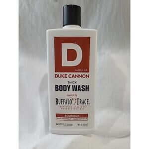 DUKE CANNON THICK BODY WASH INSPIRED BY BUFFALO TRACE BOIRBON 18 fl oz / 532 Ml